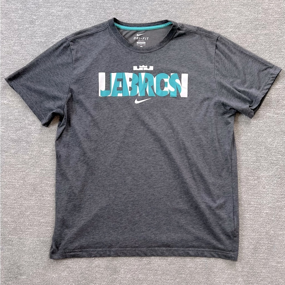 Nike LeBron James Dri-Fit Gray Tee